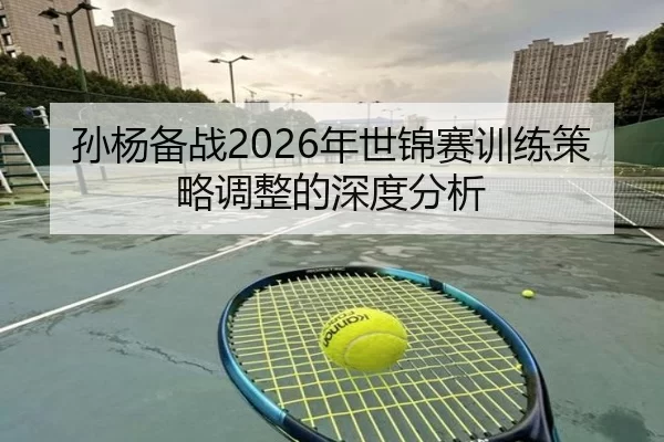 孙杨备战2026年世锦赛训练策略调整的深度分析